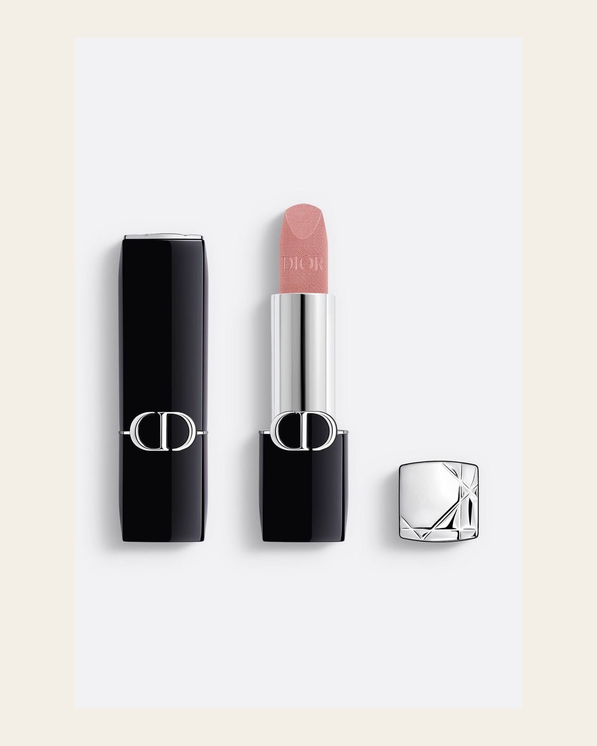 Dior Rouge Dior #220 Beige Couture 丝绒妆效口红官方产品图